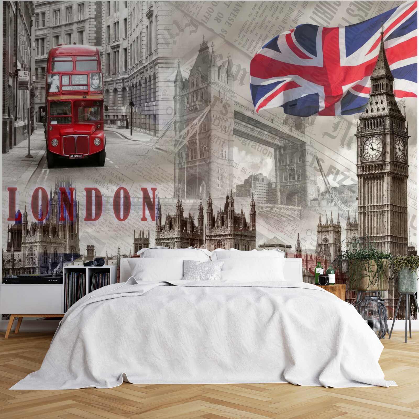 Fototapeta Londýnske turistické atrakcie