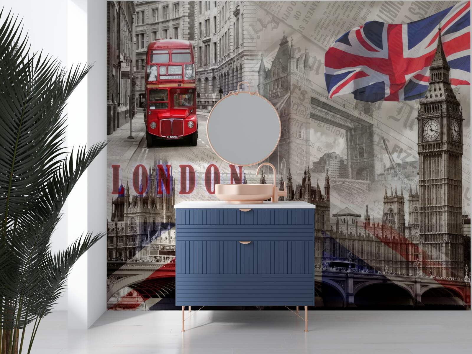 Fototapeta Londýnske turistické atrakcie