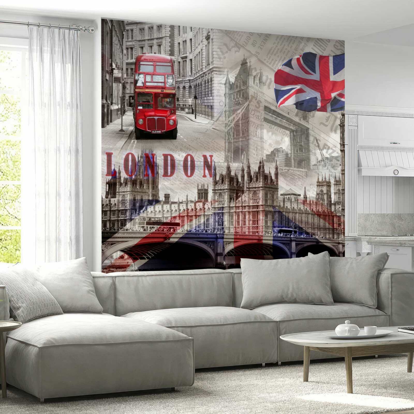 Fototapeta Londýnske turistické atrakcie