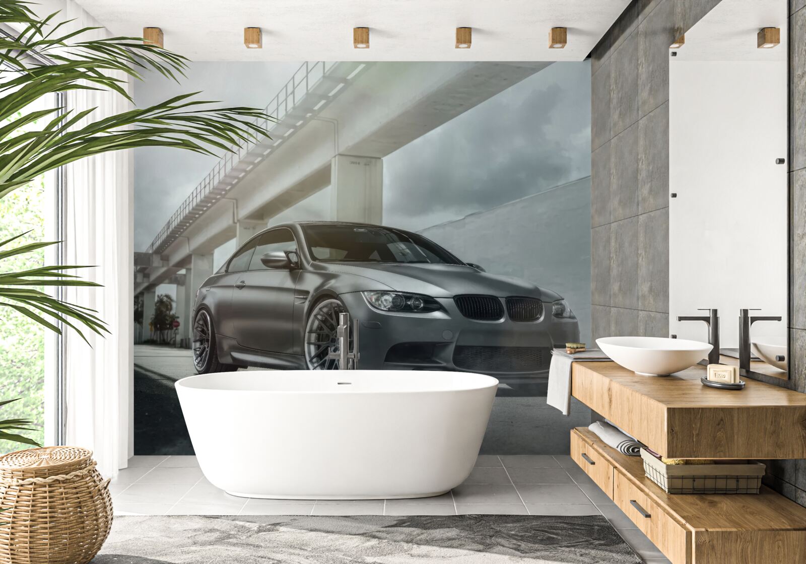 Fototapeta auto je čierne