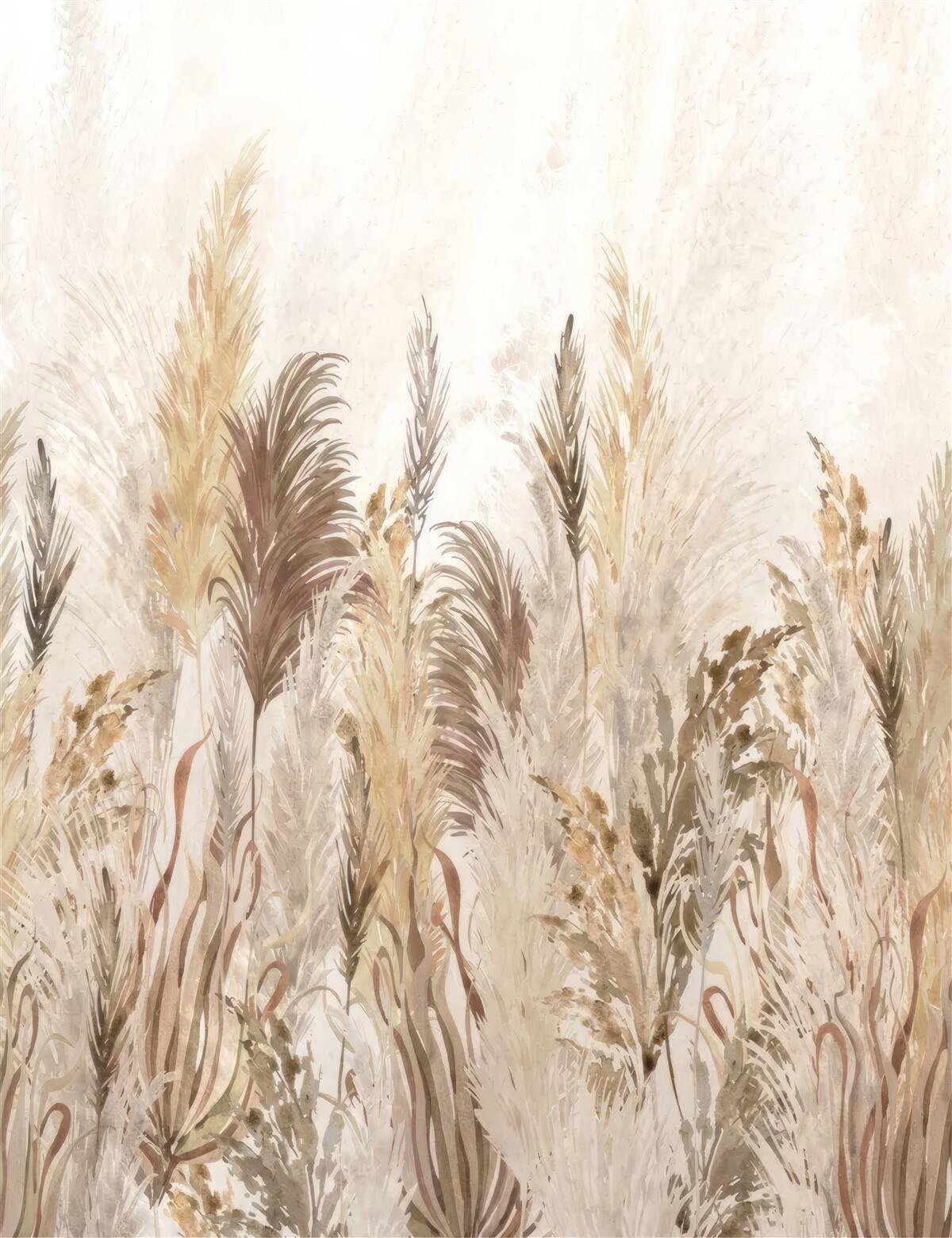 Fototapeta rastliny sú hnedé