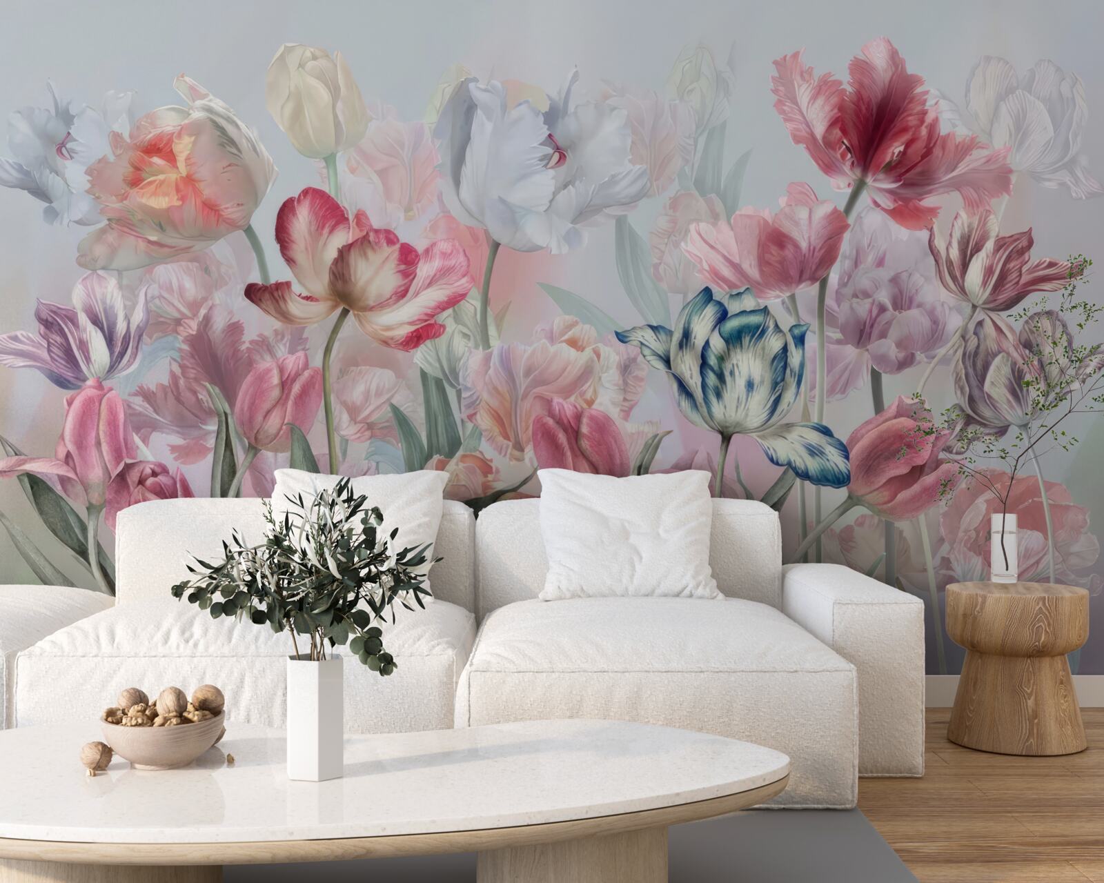 Fototapeta rôzne krásne kvety