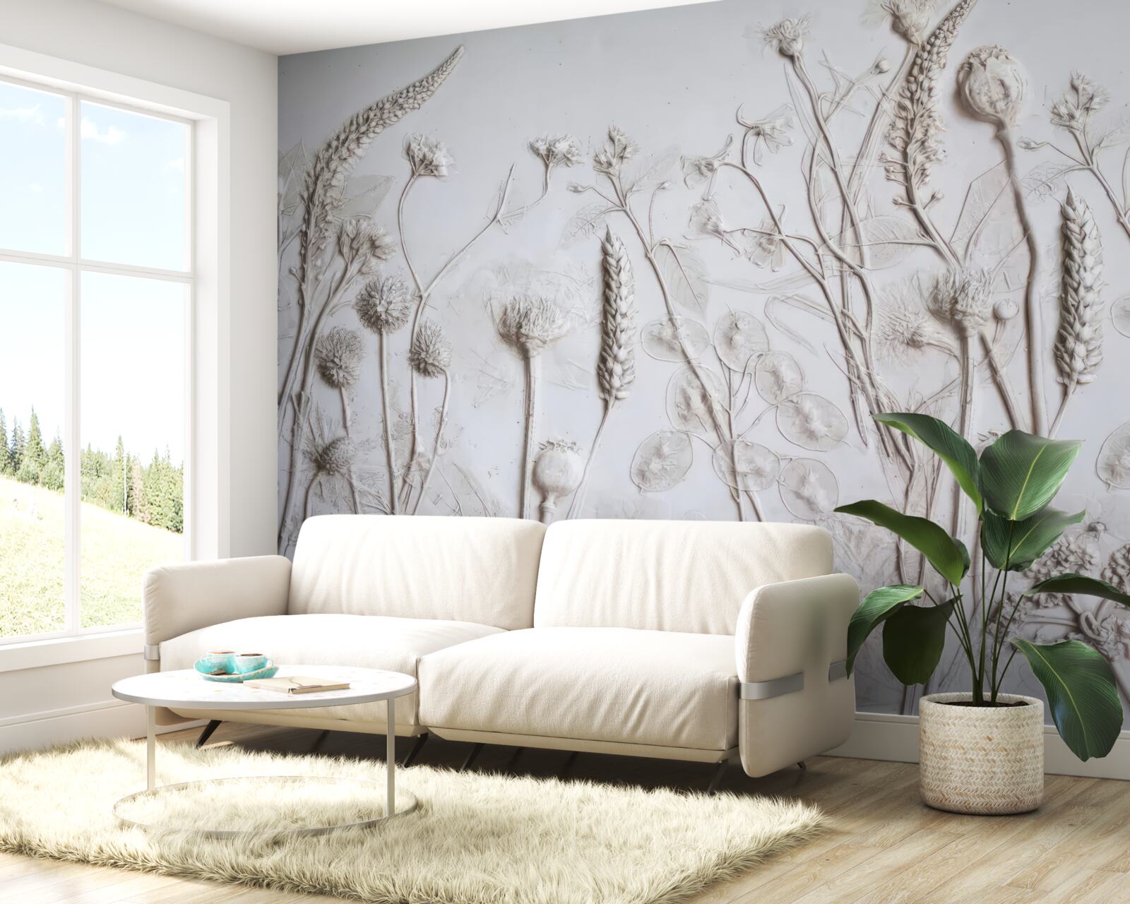 Fototapeta rôzne rastliny