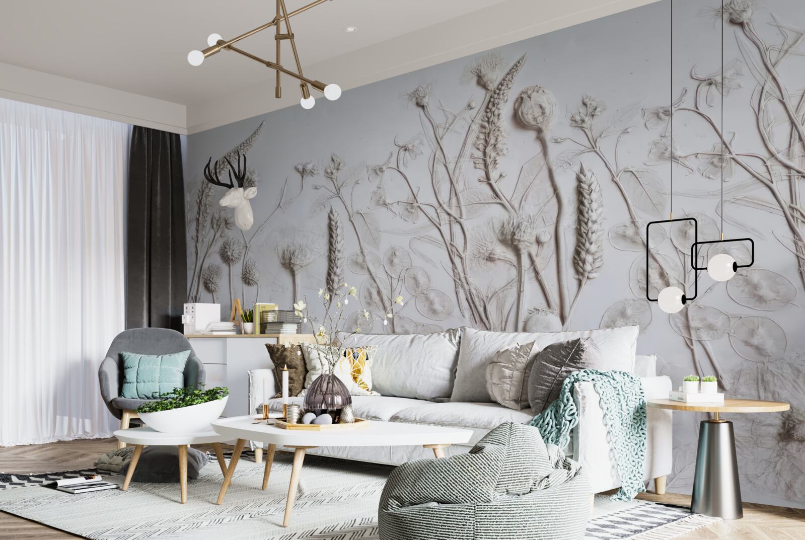 Fototapeta rôzne rastliny