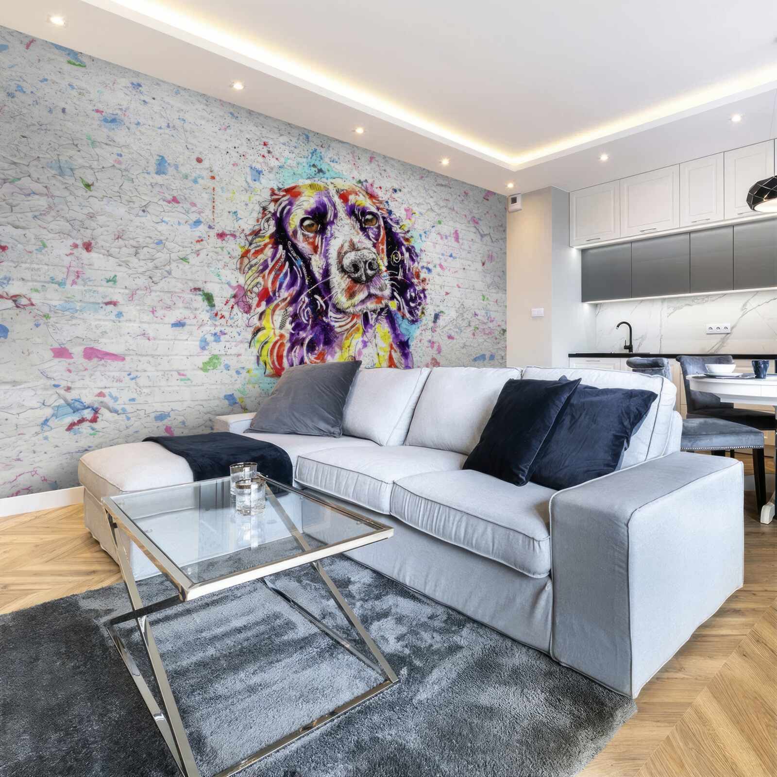 Fototapeta pop art pes