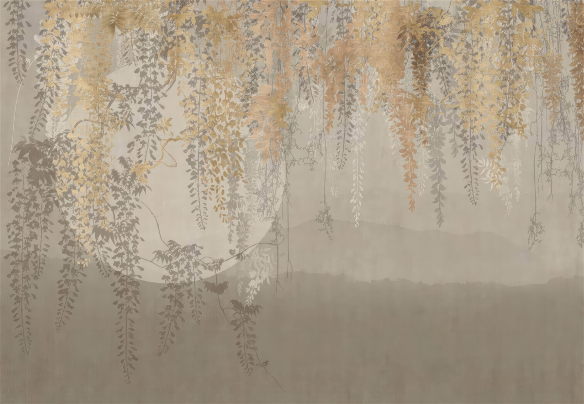 Fototapeta tenké rastliny siahajúce nadol