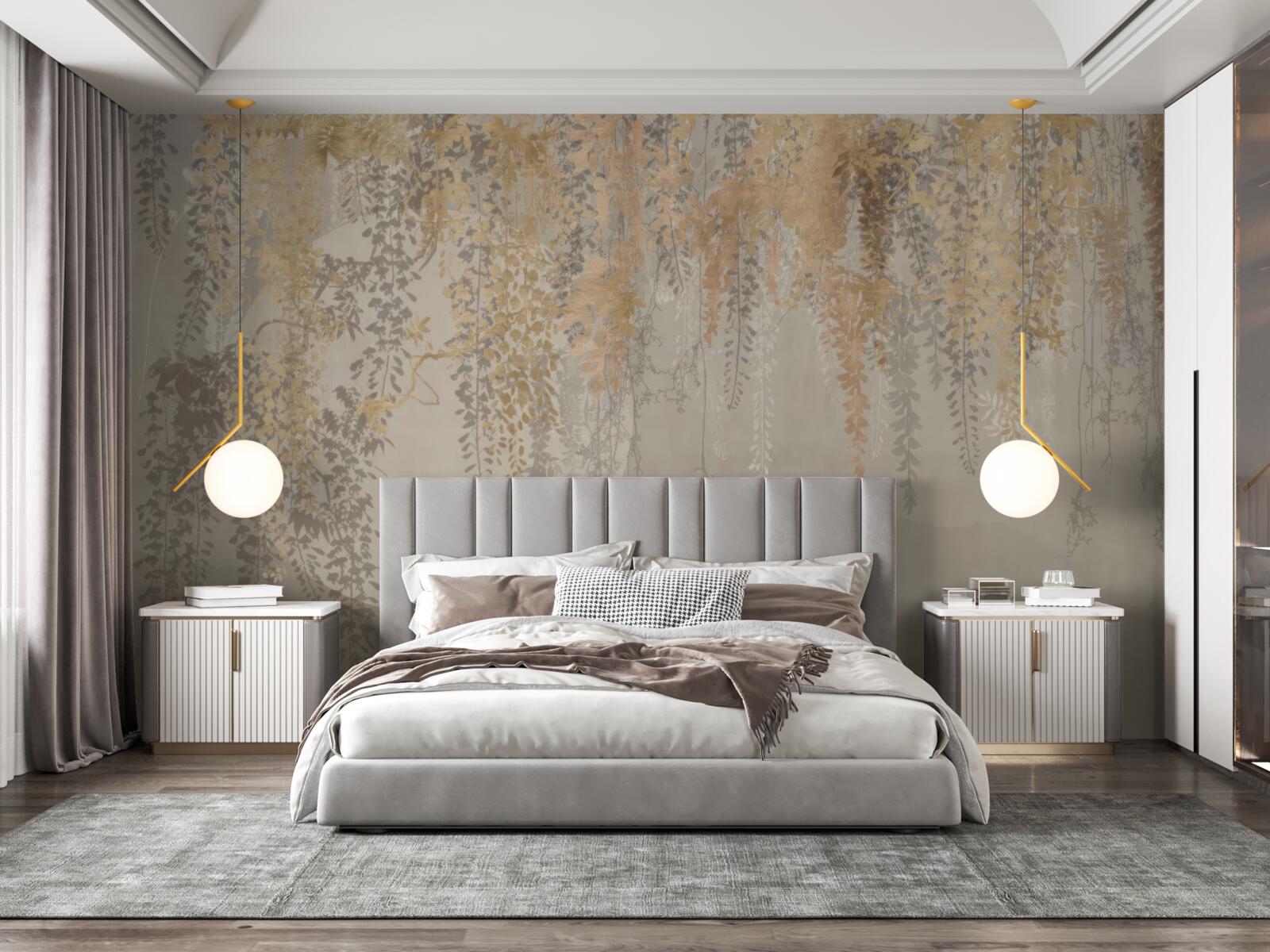 Fototapeta tenké rastliny siahajúce nadol