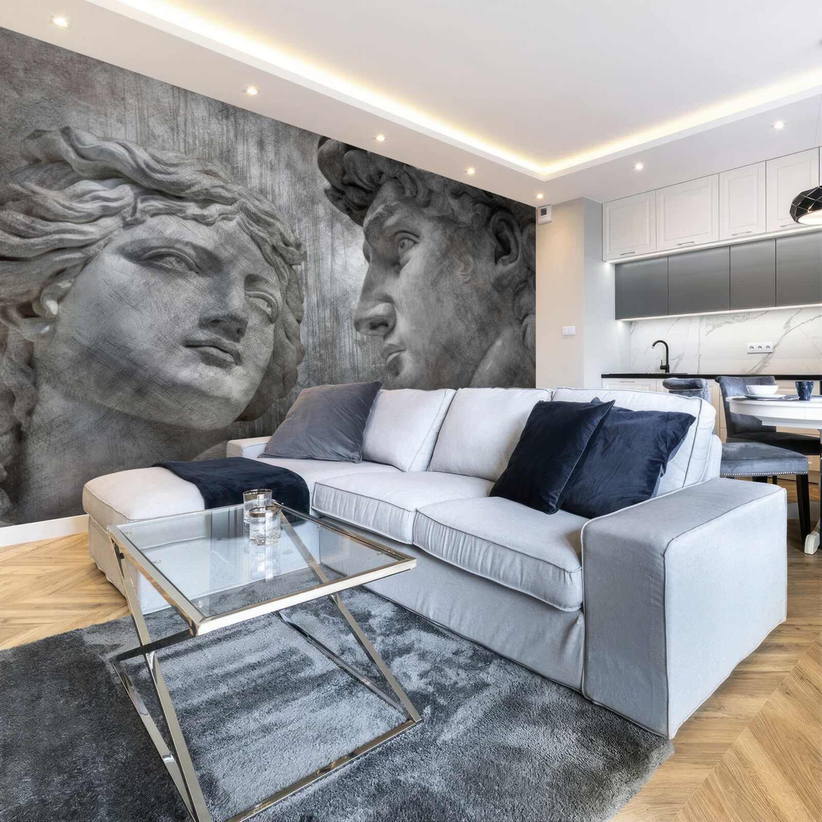 Fototapeta dvaja namaľovaní mladíci