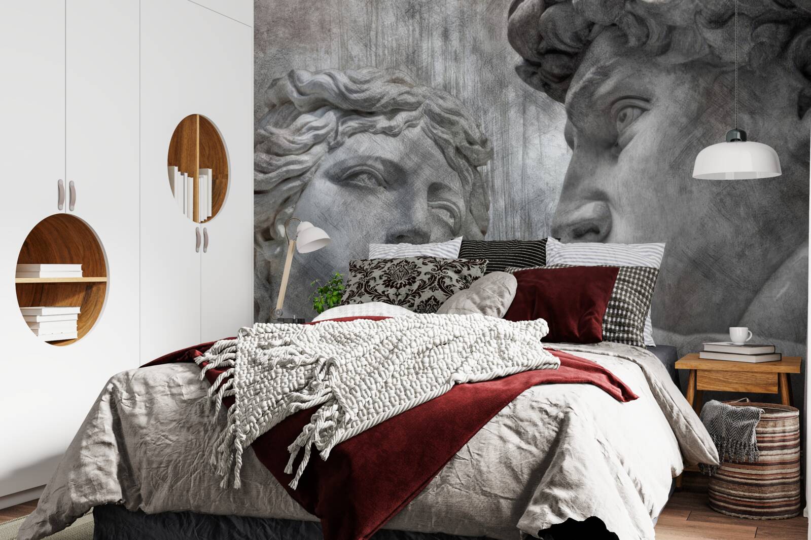 Fototapeta dvaja namaľovaní mladíci