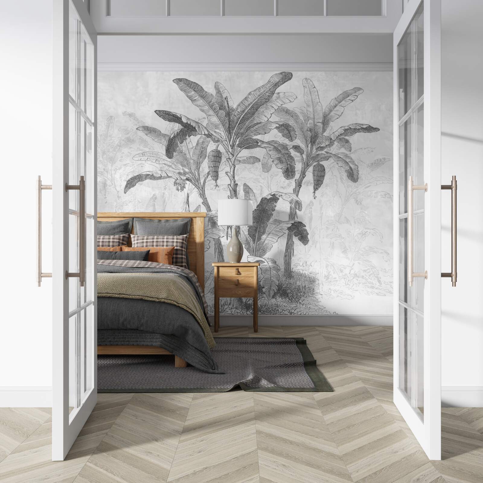 Fototapeta Zobrazené palmy