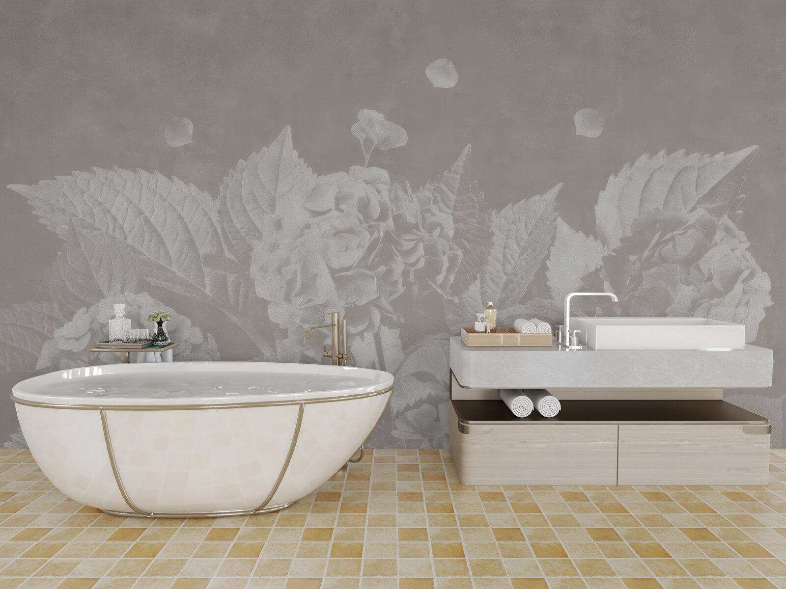 Fototapeta magnólie je ťažké vidieť