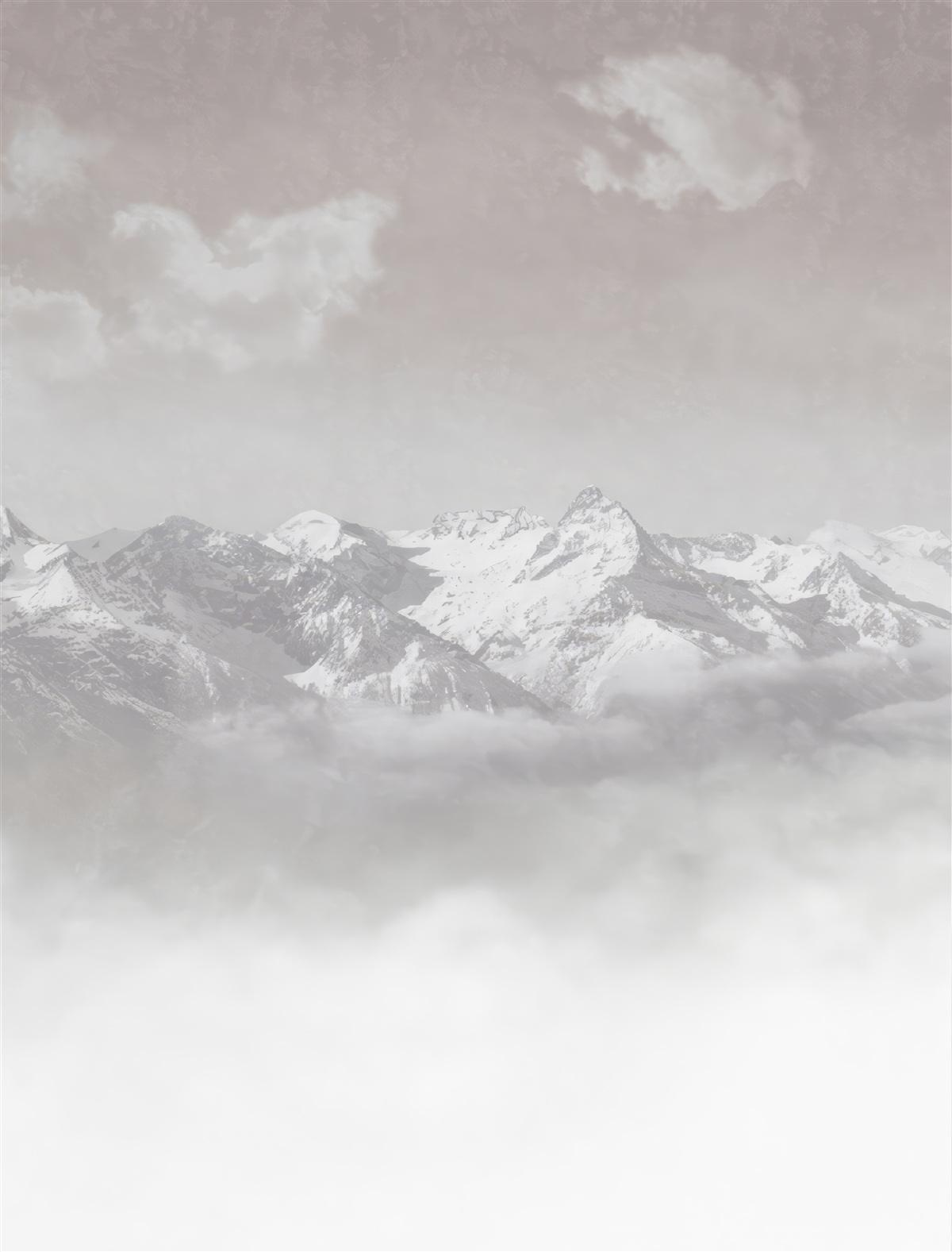 Fototapeta hmlisté hory