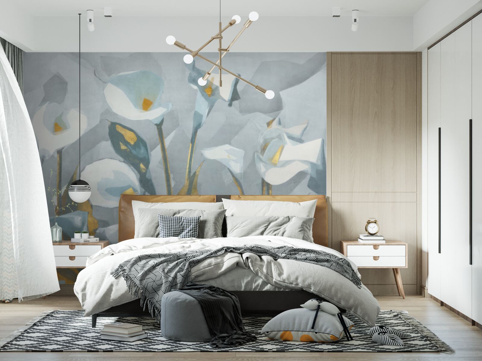 Fototapeta stolica je biela