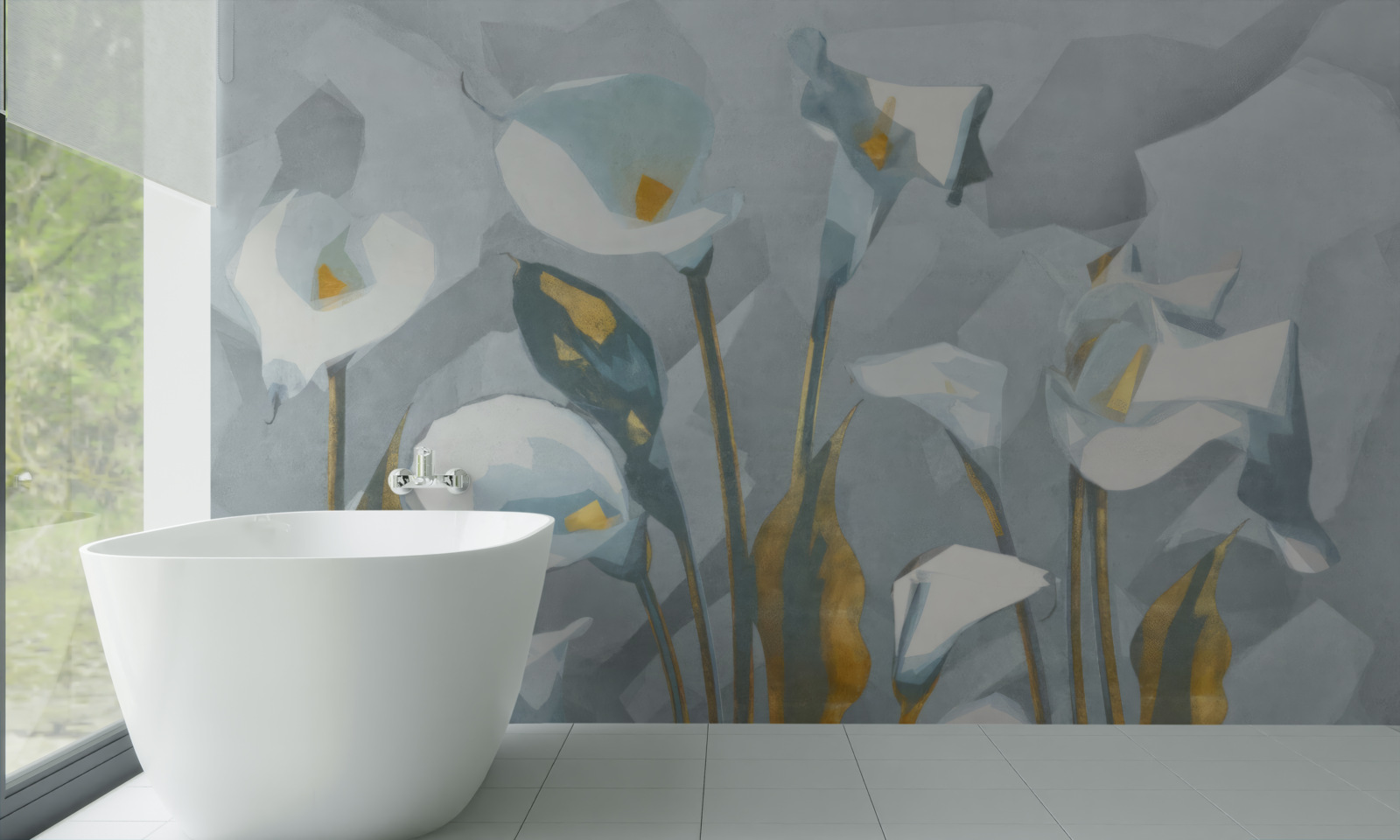 Fototapeta stolica je biela