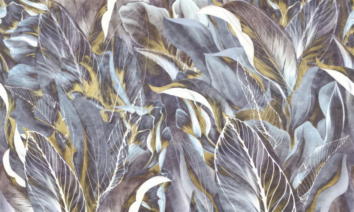 Fototapeta hustá opona listov