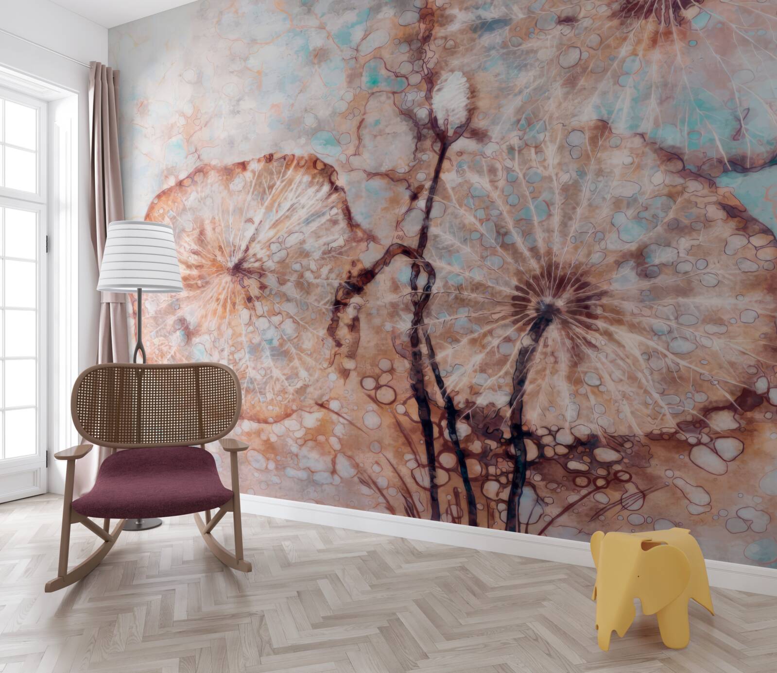 Fototapeta rastlina prezentovaná nezvyčajným spôsobom