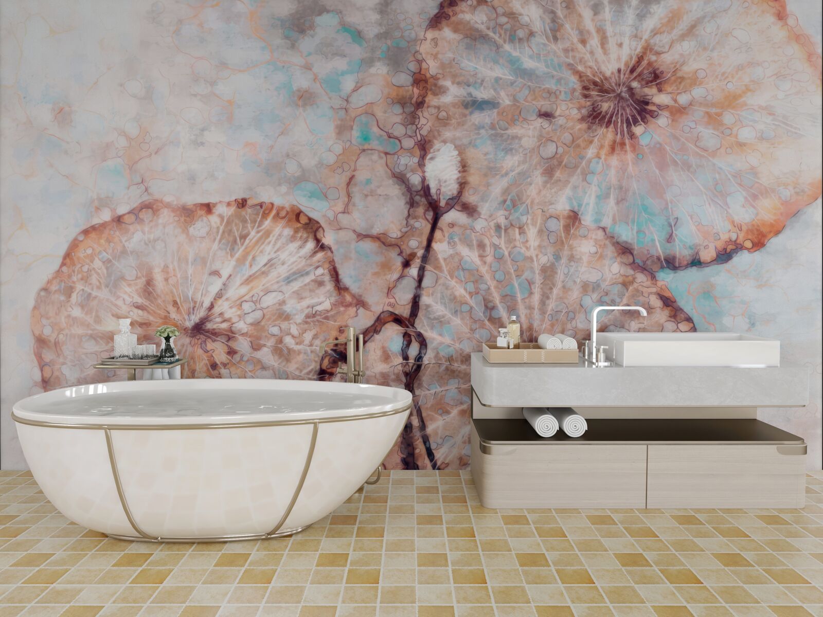 Fototapeta rastlina prezentovaná nezvyčajným spôsobom