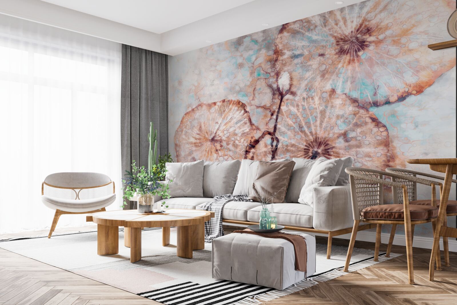 Fototapeta rastlina prezentovaná nezvyčajným spôsobom