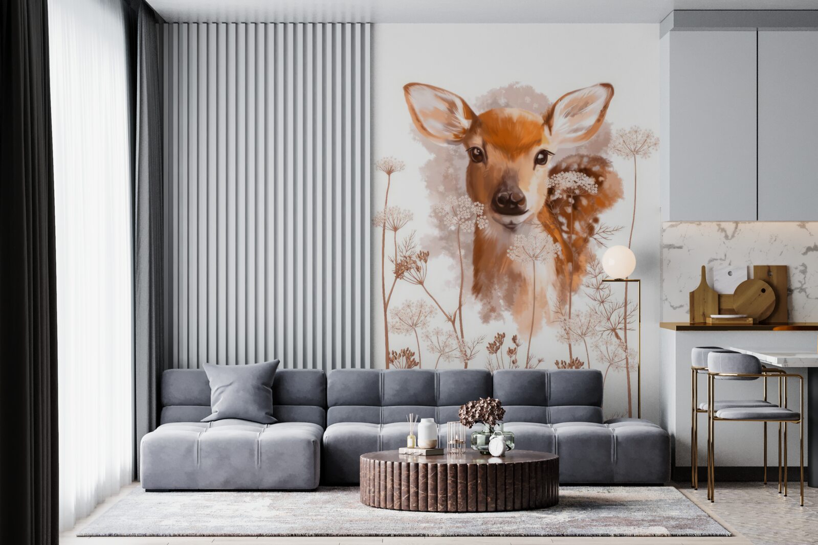 Fototapeta na fotke jeleň