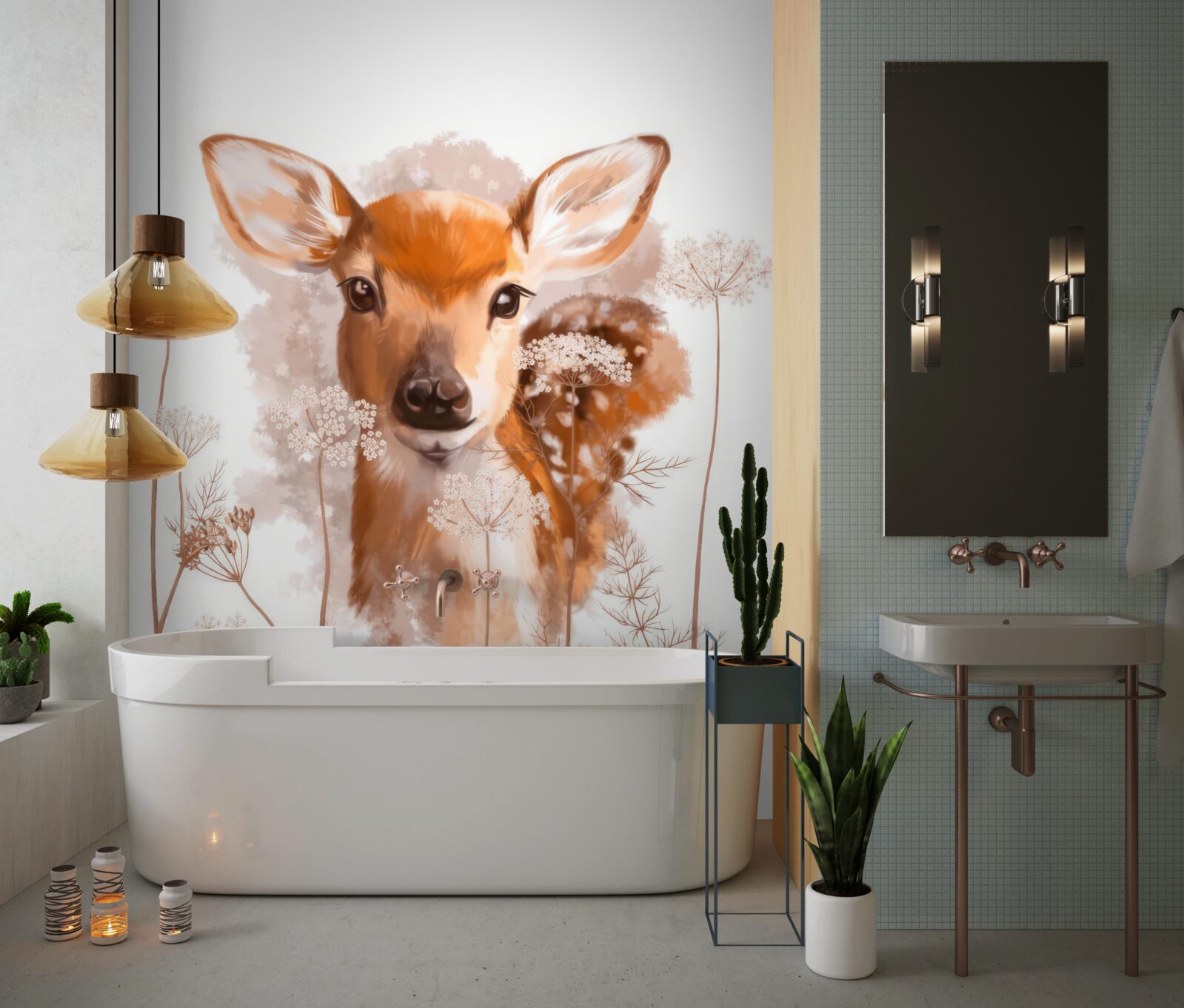 Fototapeta na fotke jeleň