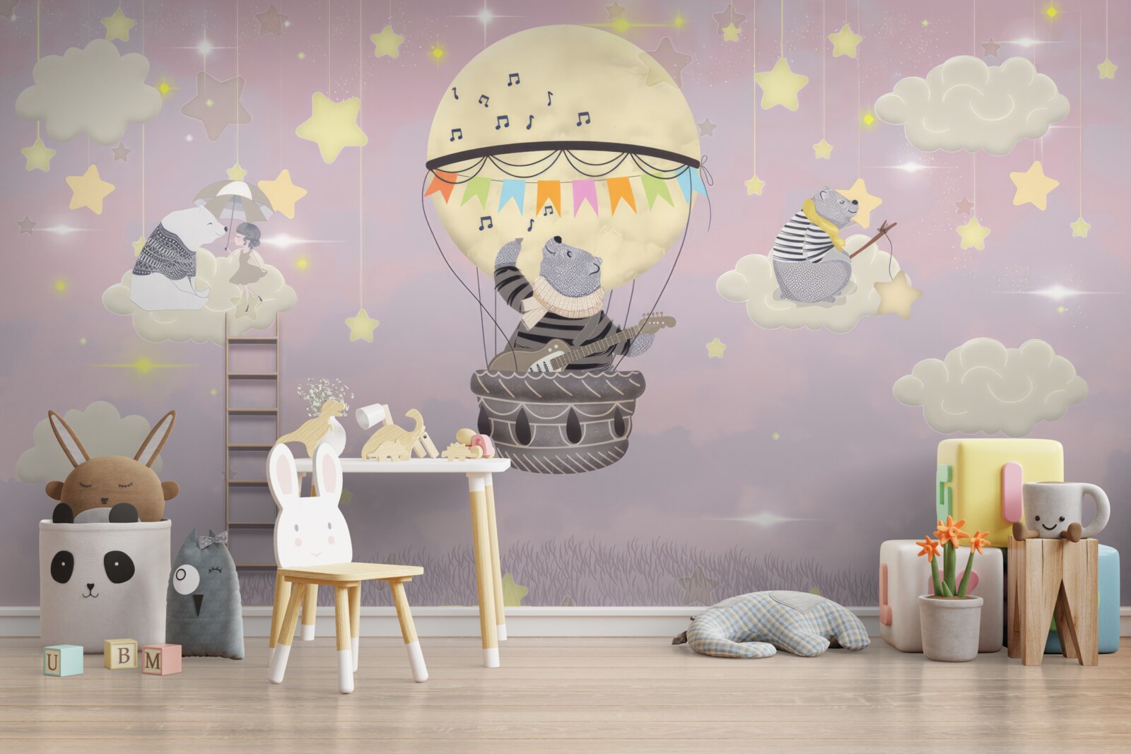 Fototapeta nebeské medvede