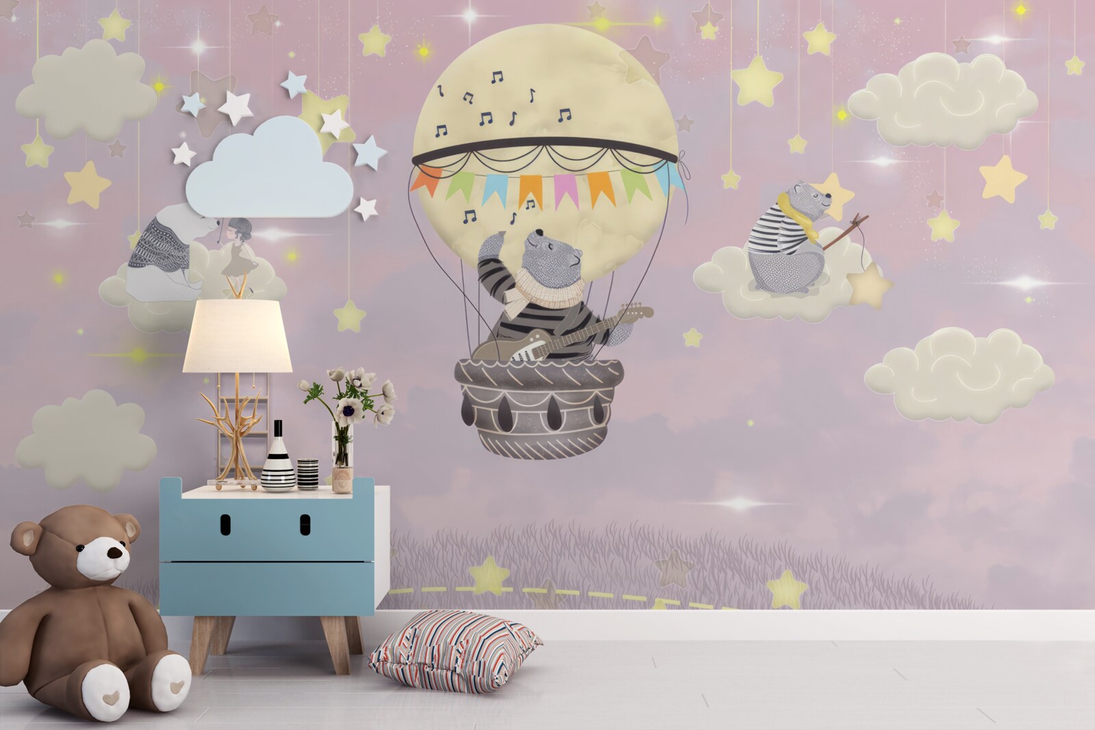 Fototapeta nebeské medvede