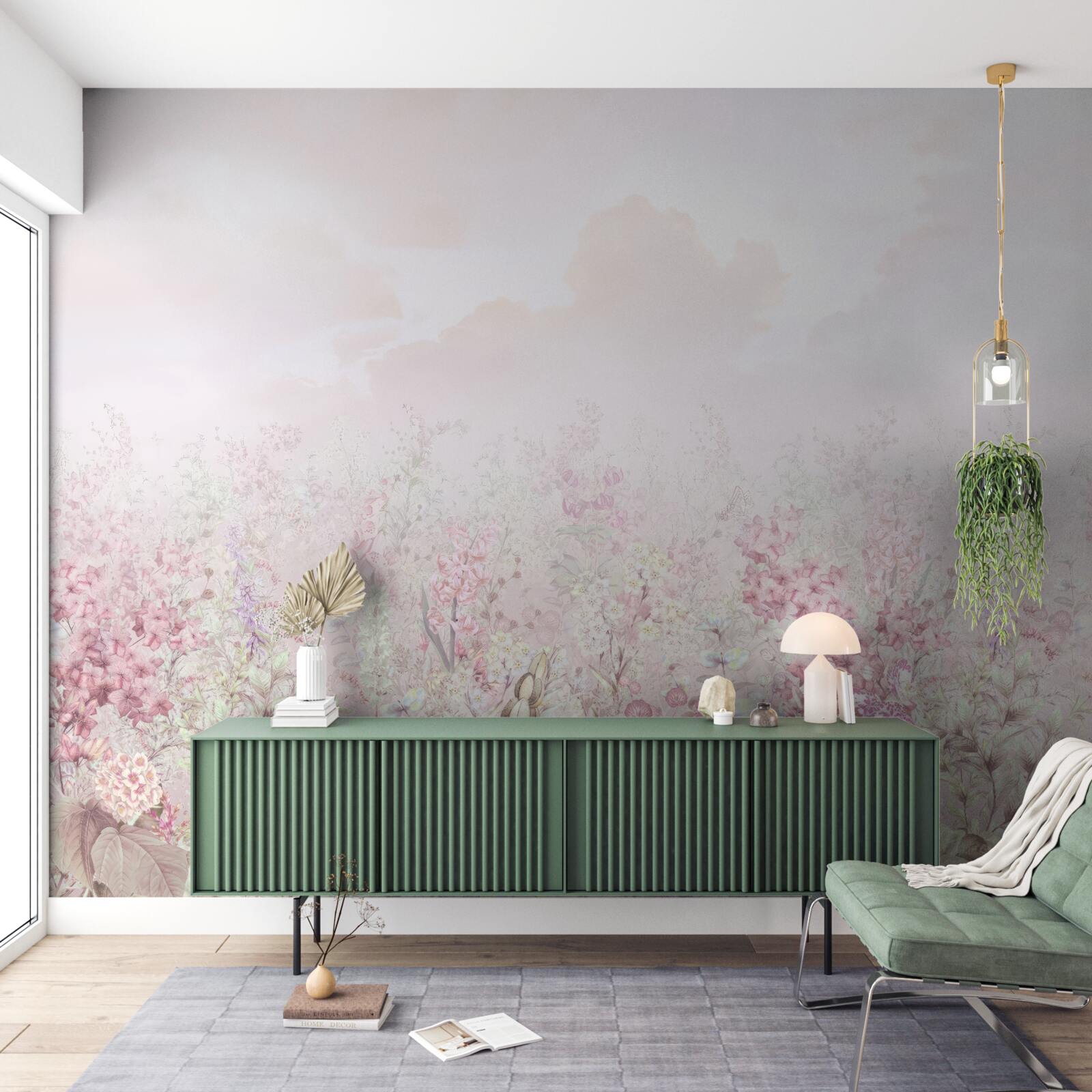 Fototapeta Lúka obsypaná kvetmi