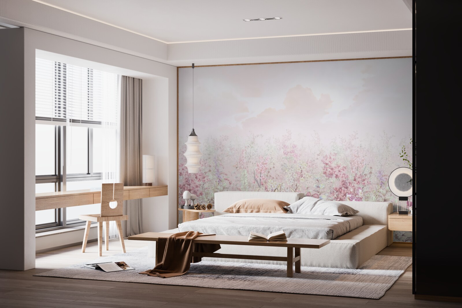 Fototapeta Lúka obsypaná kvetmi