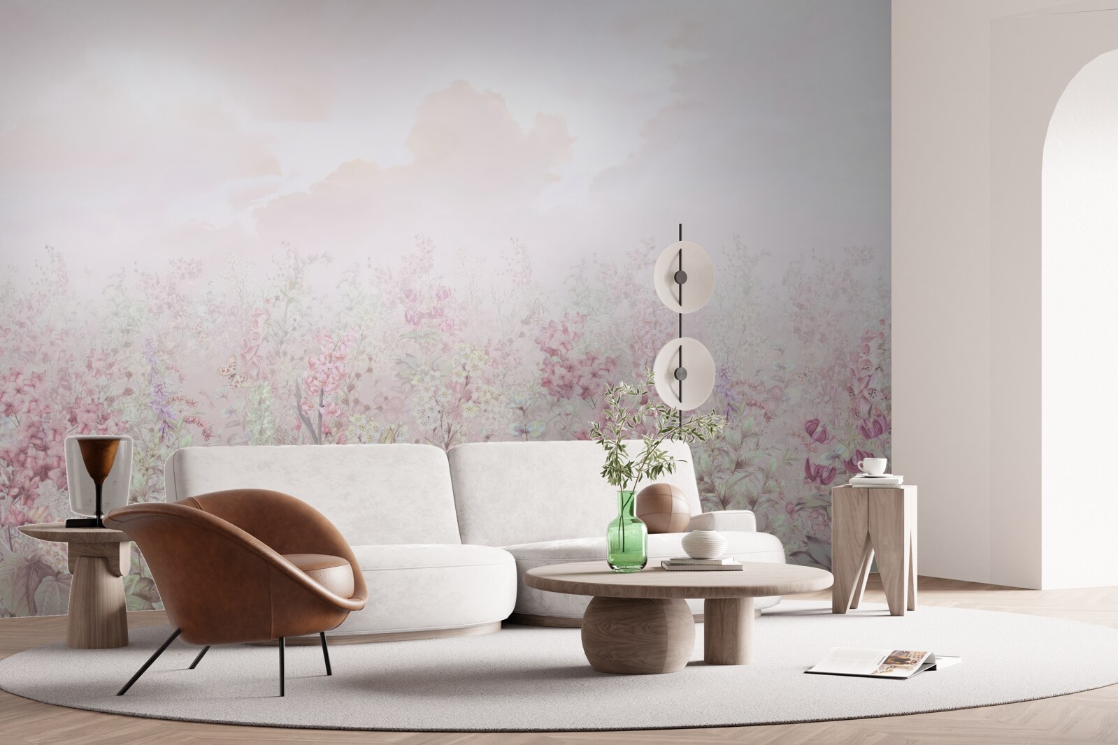 Fototapeta Lúka obsypaná kvetmi