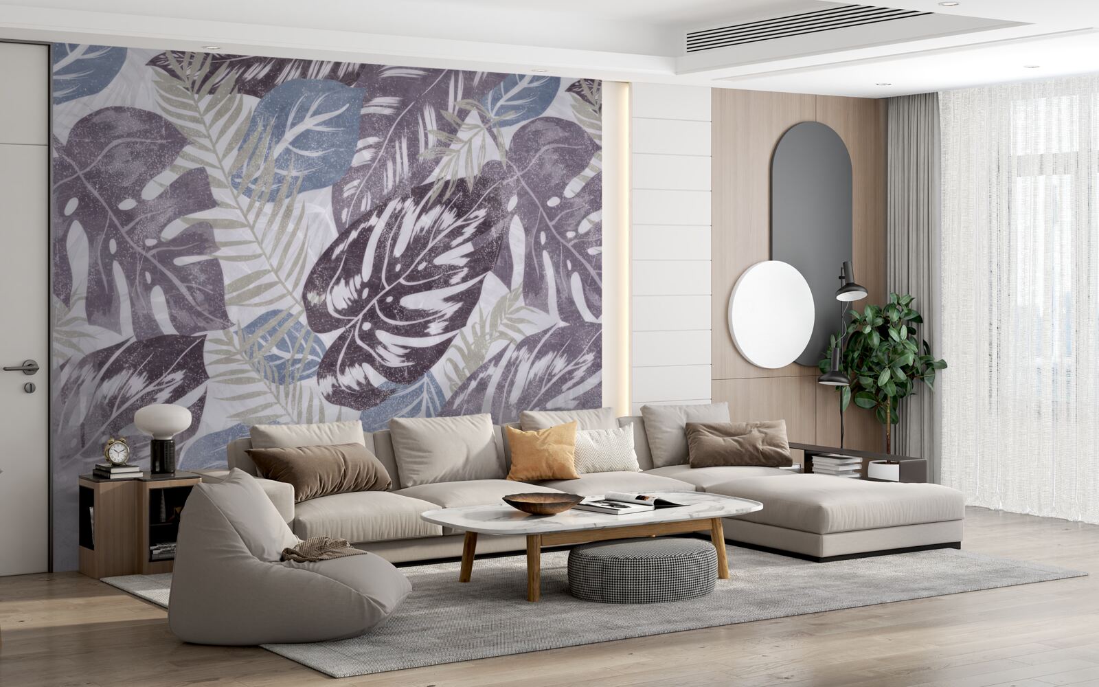 Fototapeta veľké listy