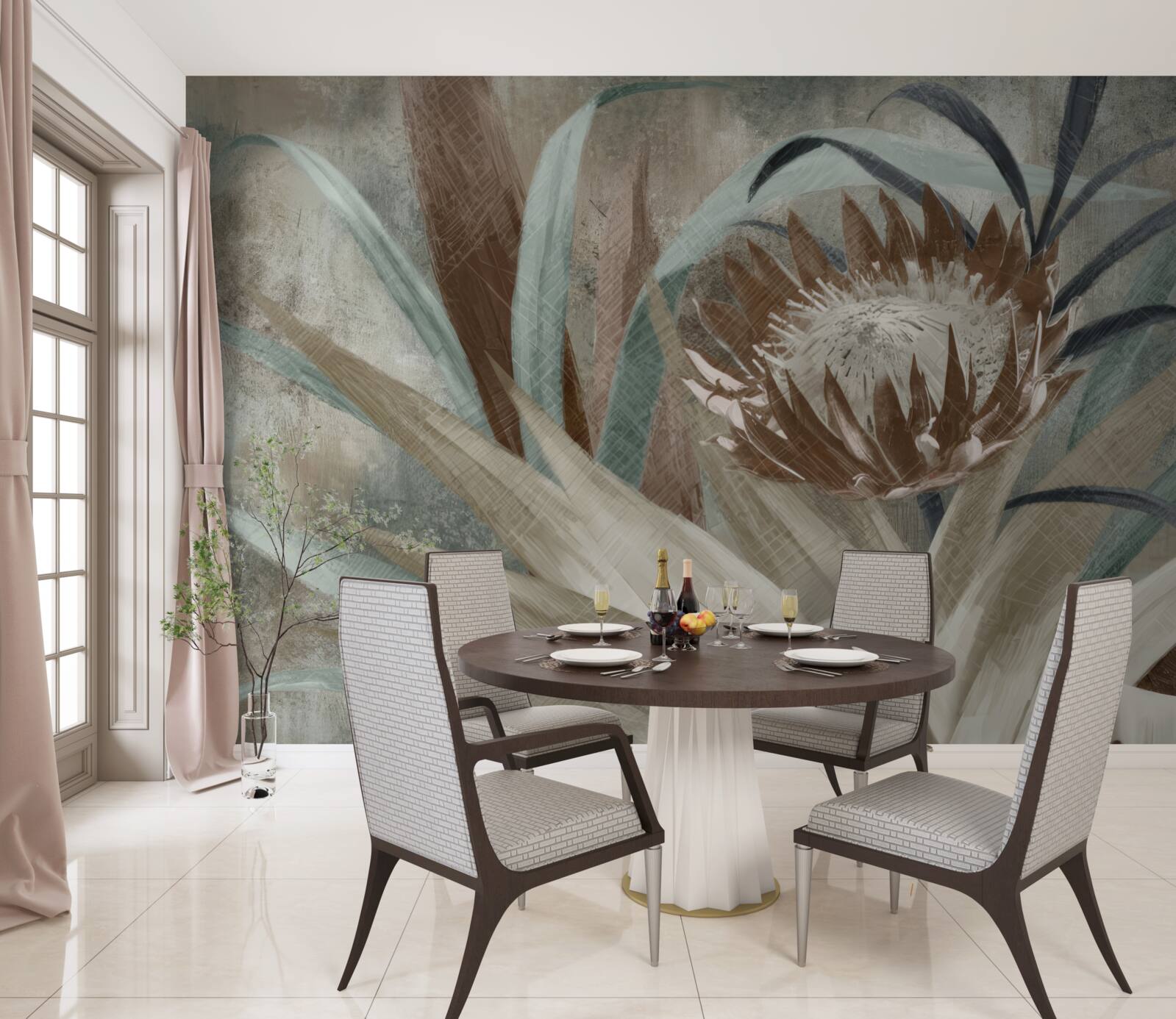 Fototapeta veľký a nezvyčajný kvet