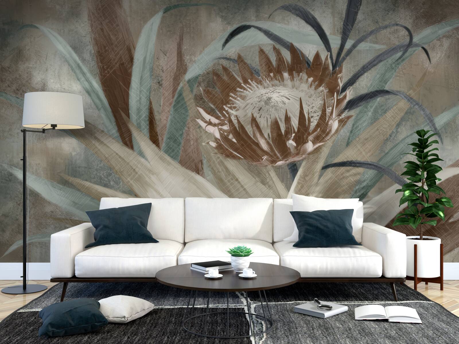 Fototapeta veľký a nezvyčajný kvet