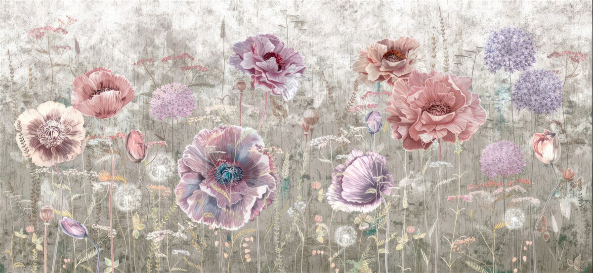 Fototapeta maky všetkých farieb na lúke