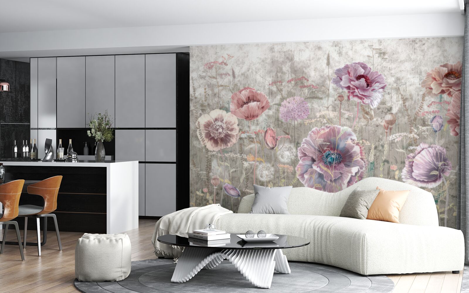 Fototapeta maky všetkých farieb na lúke