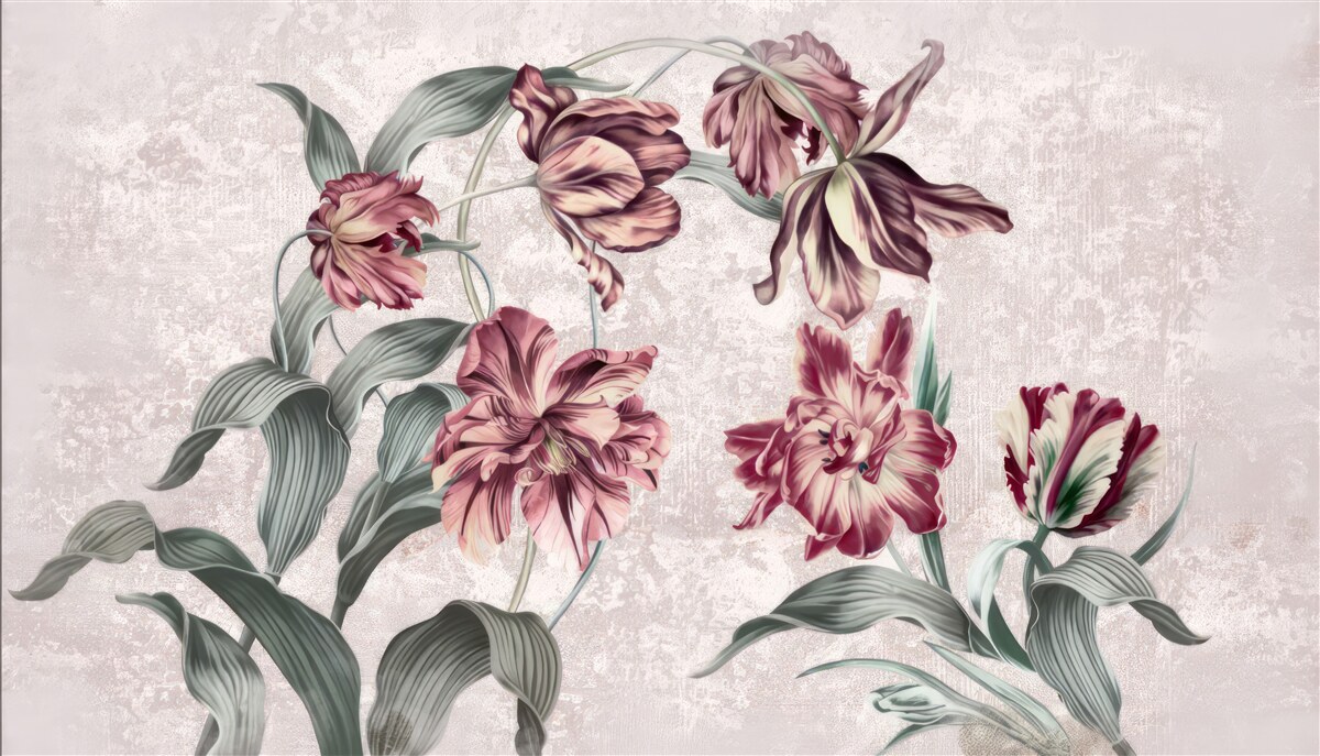 Fototapeta kvety, ktoré sa ešte nezobudili