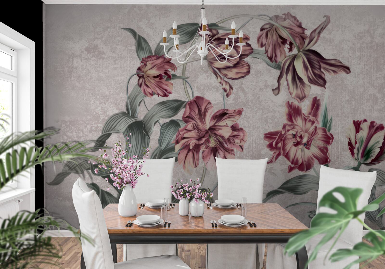 Fototapeta kvety, ktoré sa ešte nezobudili