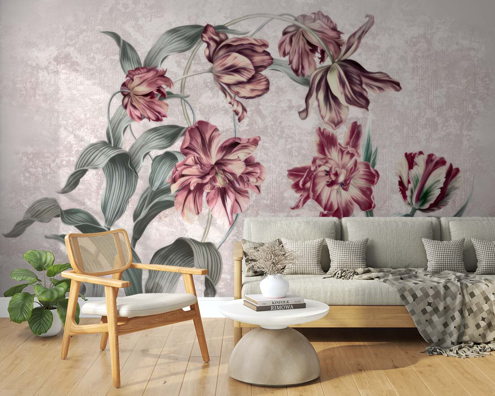 Fototapeta kvety, ktoré sa ešte nezobudili