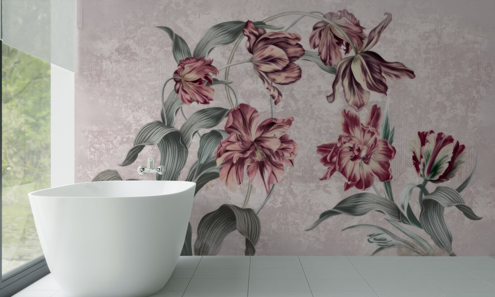 Fototapeta kvety, ktoré sa ešte nezobudili