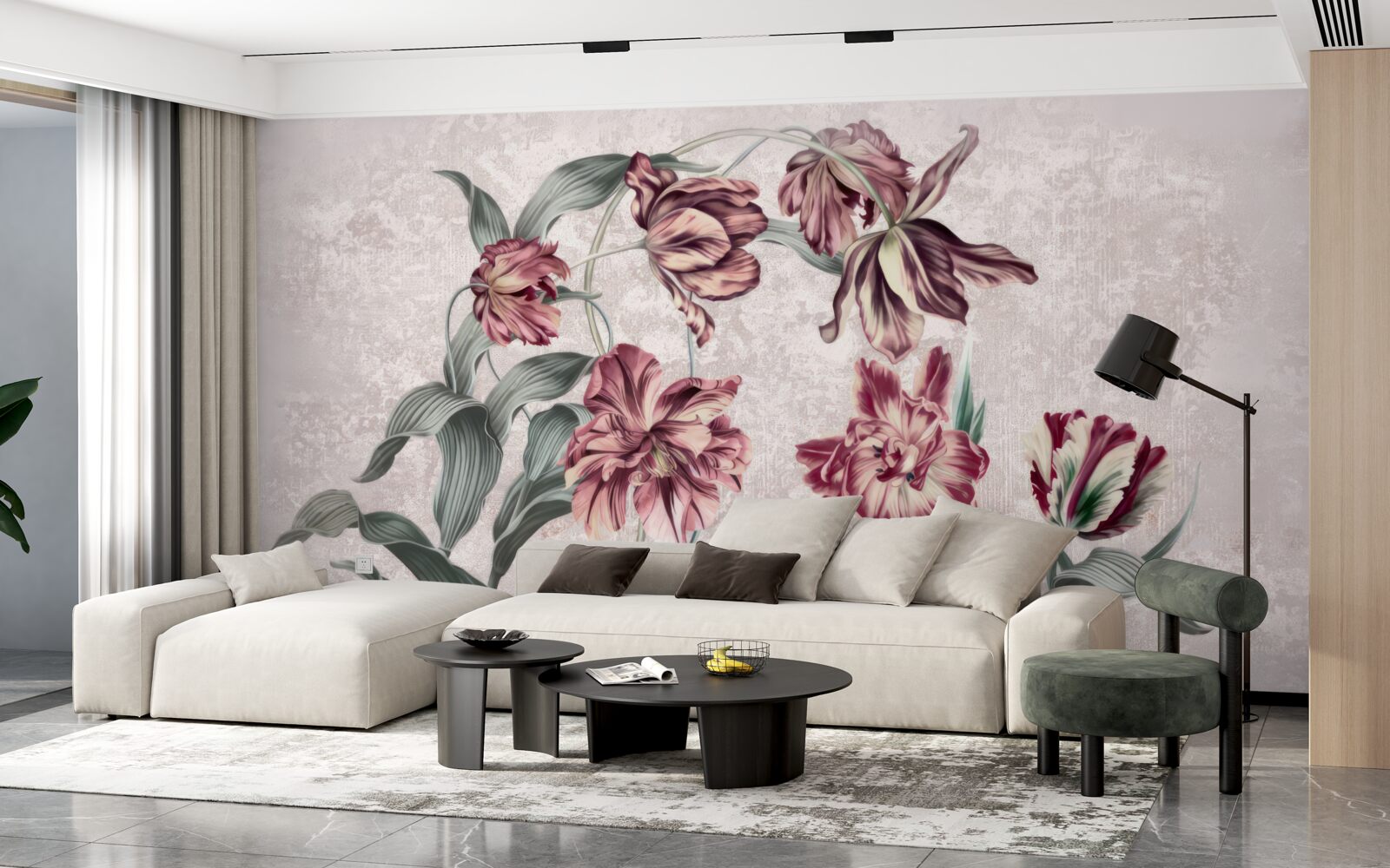 Fototapeta kvety, ktoré sa ešte nezobudili