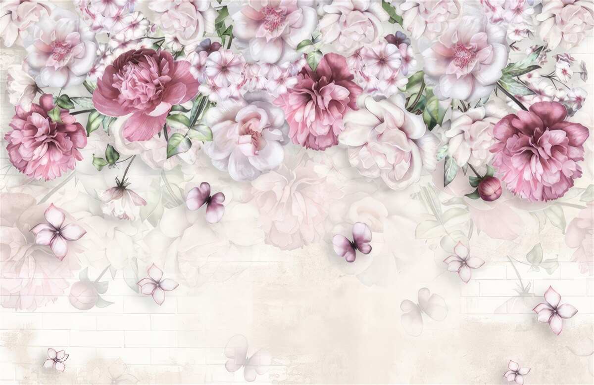 Fototapeta kvitnúce pivonky v sýtom fialovom odtieni