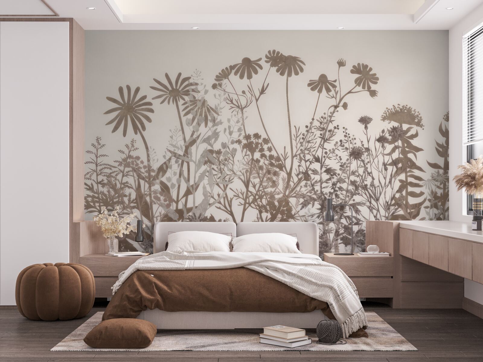 Fototapeta Lúka je husto pokrytá vegetáciou