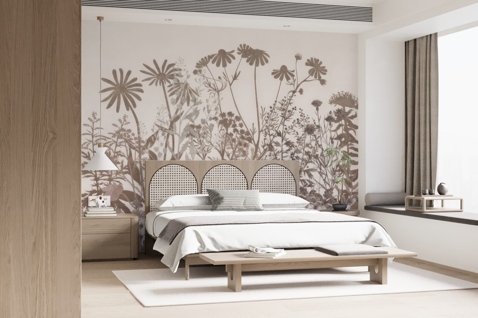 Fototapeta Lúka je husto pokrytá vegetáciou