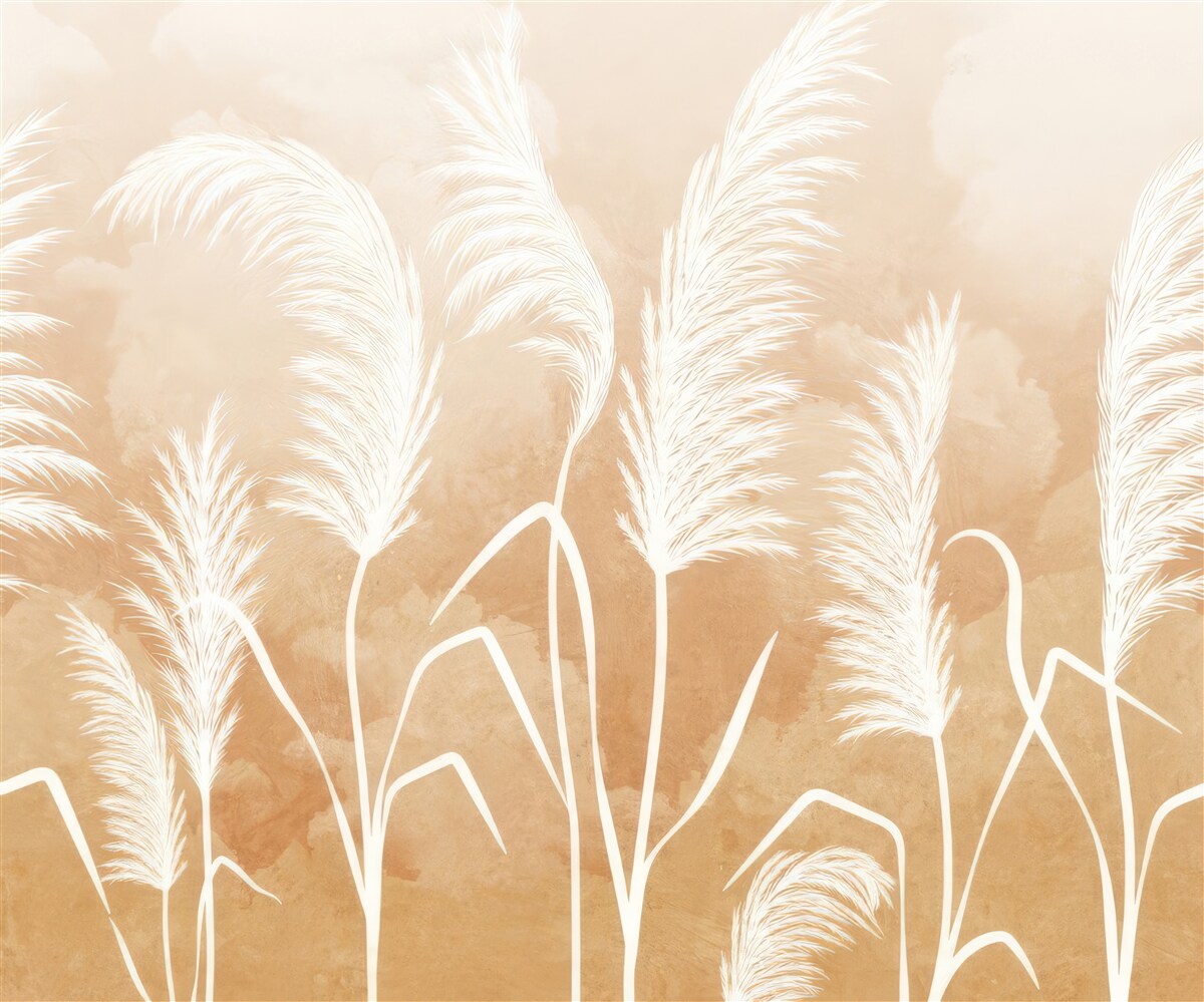 Fototapeta biele listy vlajú vo vetre