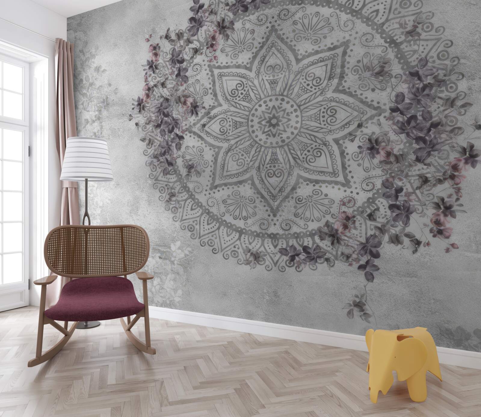 Fototapeta krásny obraz medzi kvetmi