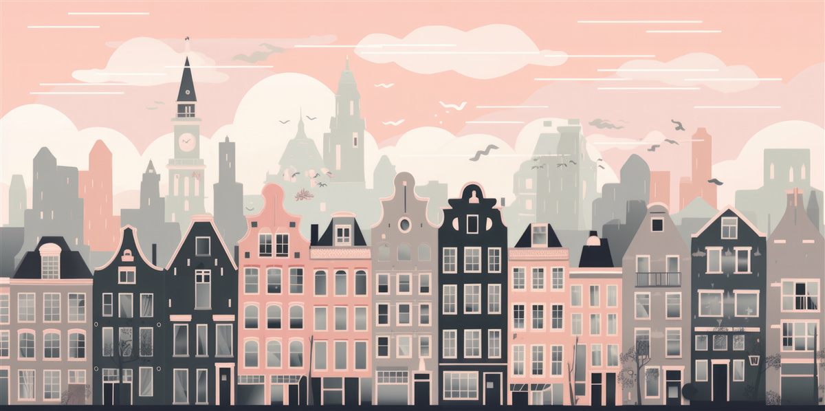 Fototapeta Svitanie osvetľuje mesto