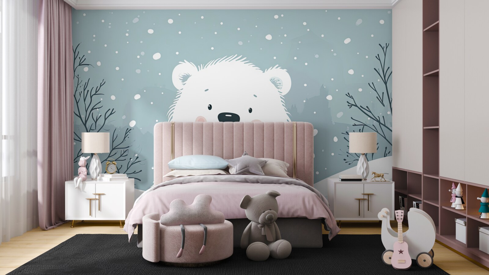 Fototapeta Krásne polárne bábätko