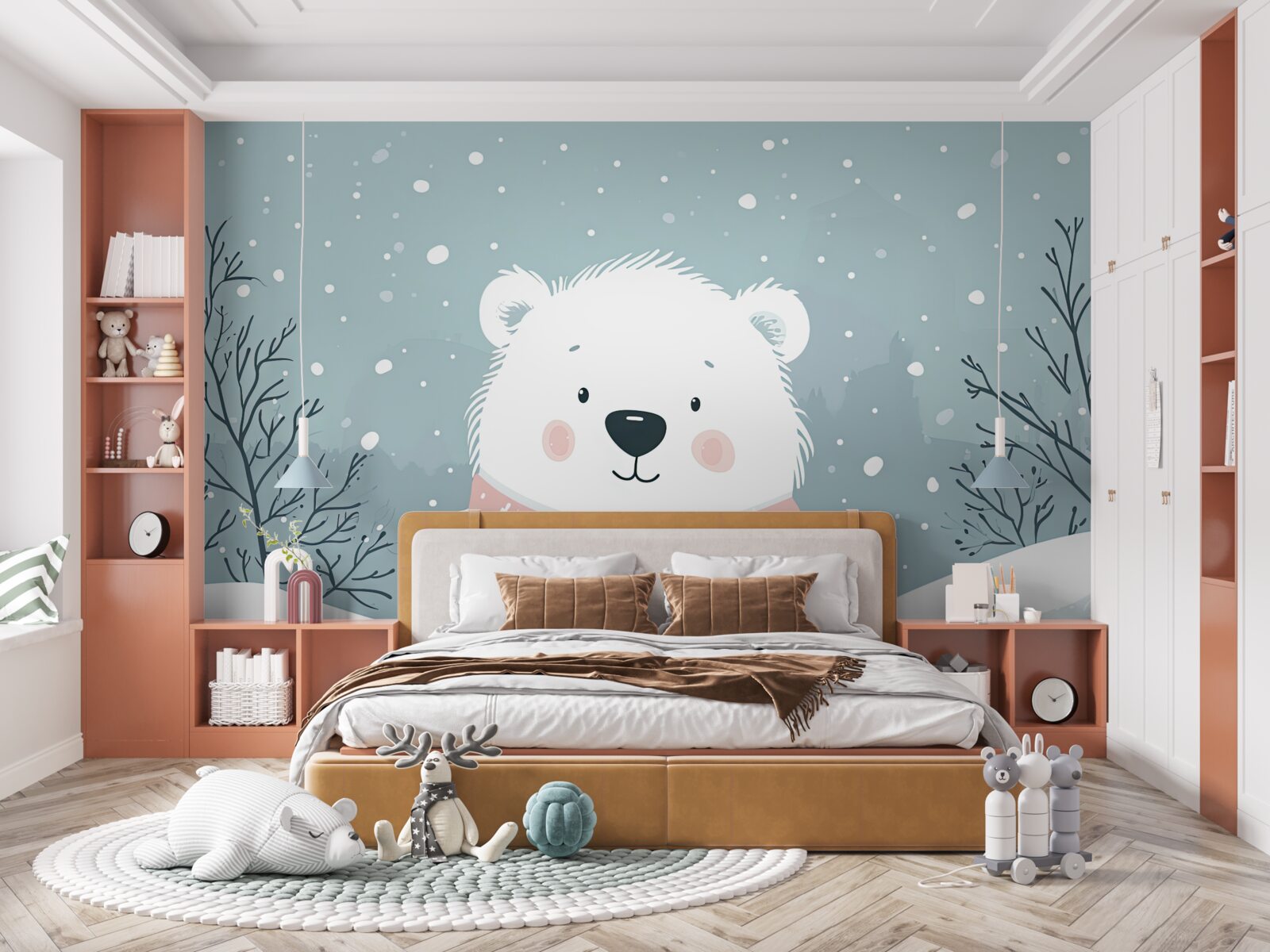 Fototapeta Krásne polárne bábätko