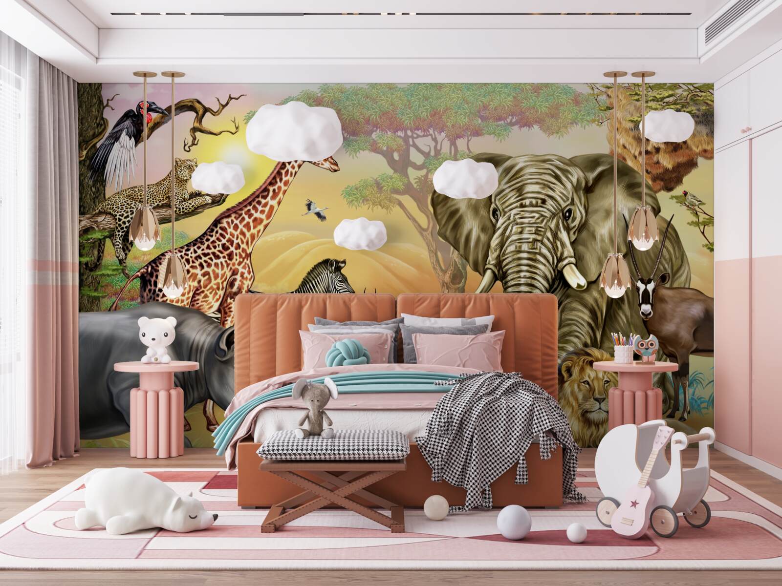 Fototapeta veľká tropická rodina