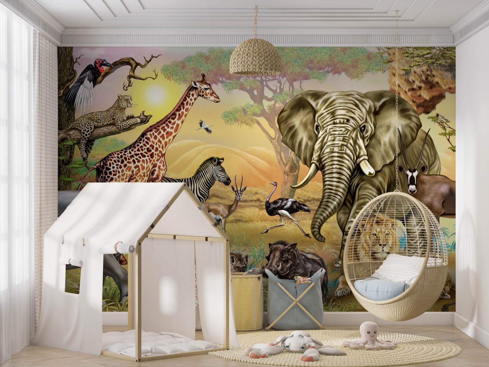 Fototapeta veľká tropická rodina