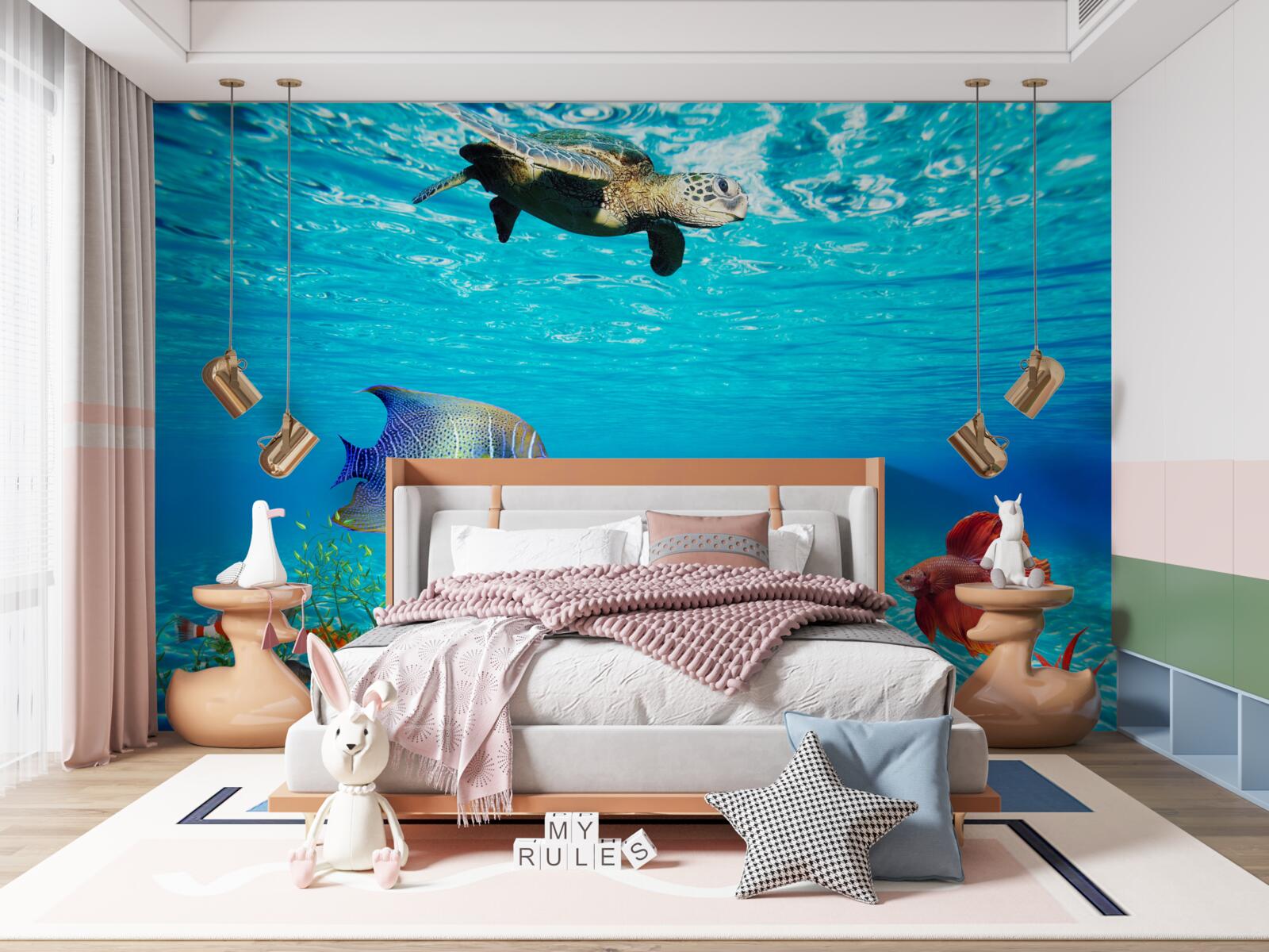 Fototapeta morskí obyvatelia hlbín oceánu